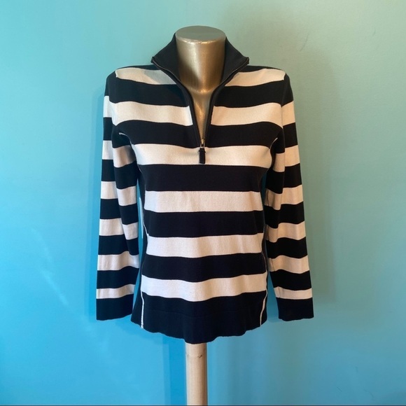 Charter club women’s striped sweater - Picture 2 of 6